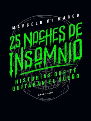 cover image of 25 noches de insomnio